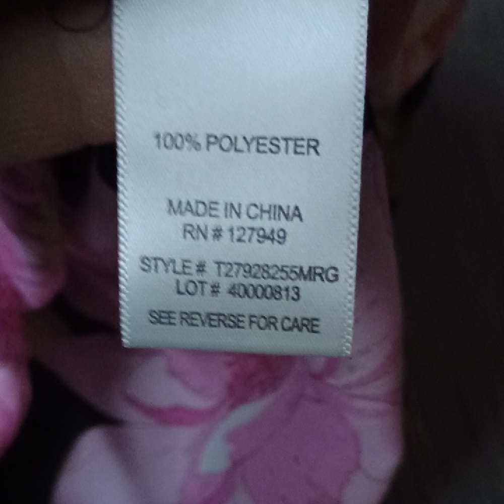 Floral & Ivy Bell Sleeve Blouse - Pink and Black - Picture 8 of 9